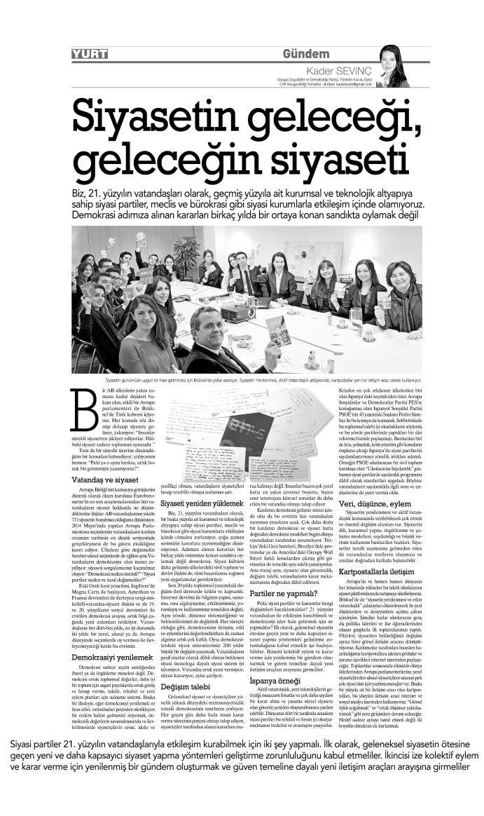 Siyasetin Gelecegi Gelecegin Siyaseti